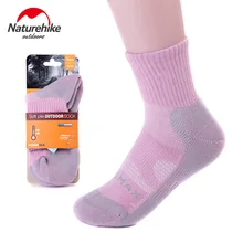 Naturehike утолщенные для уличного бега спорта носки Coolmax на открытом воздухе быстросохнущие впитывающие, дышащие походные носки для осени и зимы
