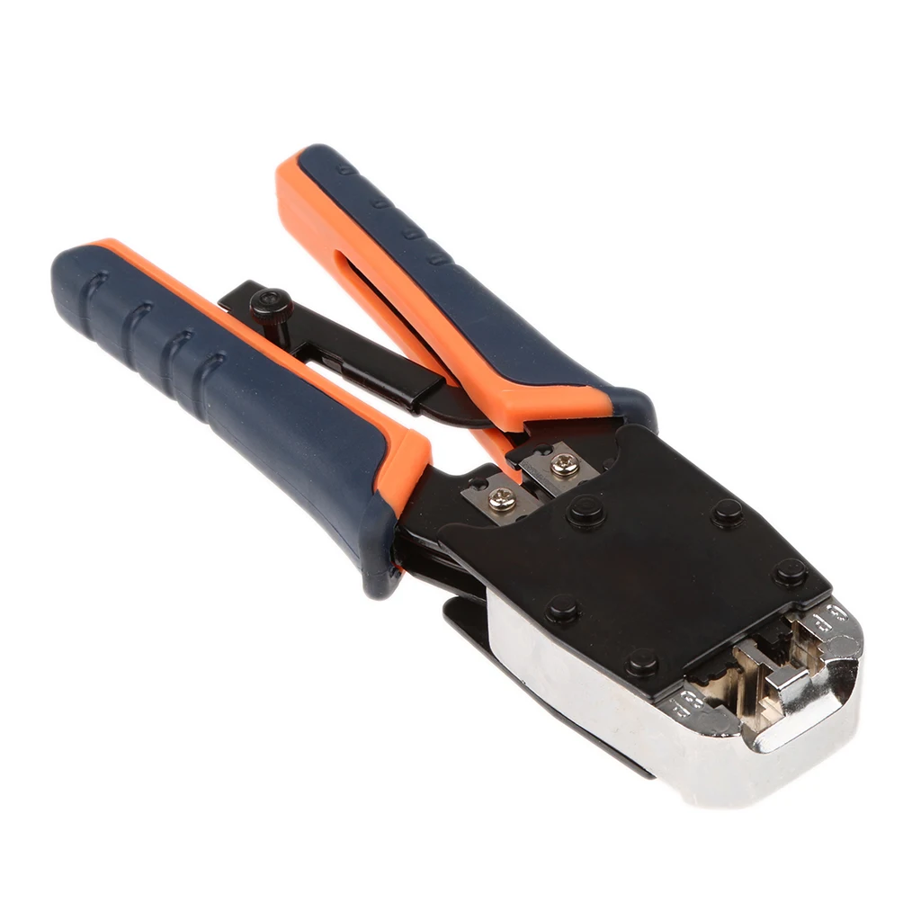 Обжимной инструмент для кабеля Ethernet RJ45 RJ12 RJ11 щипцы зачистки профессиональный