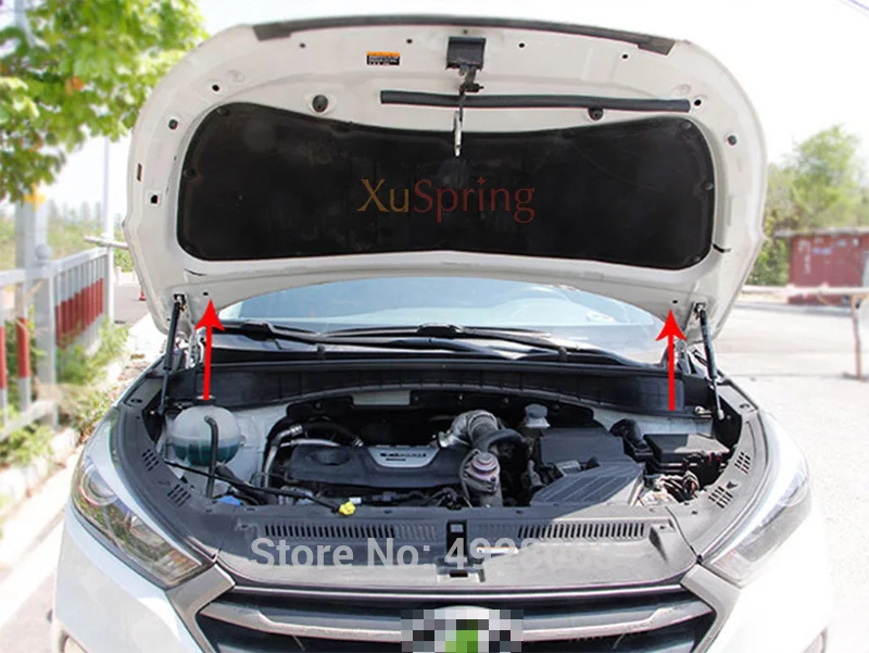 For 2015 2016 2017 2018 2019 Hyundai Tucson 3TH Car Refit Hood Lift Support Hydraulic Rod Strut Bar Spring Shock Absorber For 2015 2016 2017 2018 2019 Hyundai Tucson 3TH Car Refit Hood Lift Support Hydraulic Rod Strut Bar Spring Shock Absorber