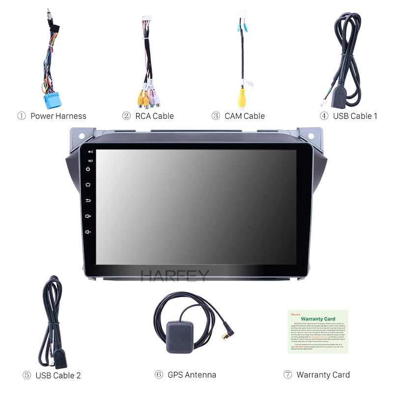 Top Harfey GPS Navi Android 8.1 HD 9" Autoradio Stereo for Suzuki alto 2009-2016 Head Unit Bluetooth USB SWC 3G WIFI TPMS DAB+ OBD2 2 Top Harfey GPS Navi Android 8.1 HD 9" Autoradio Stereo for Suzuki alto 2009-2016 Head Unit Bluetooth USB SWC 3G WIFI TPMS DAB+ OBD2 2