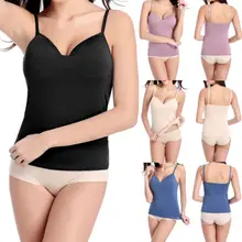 Новинка года для женщин Повседневное с открытыми плечами майка жилет Блузка без рукавов укороченный топ рубашка