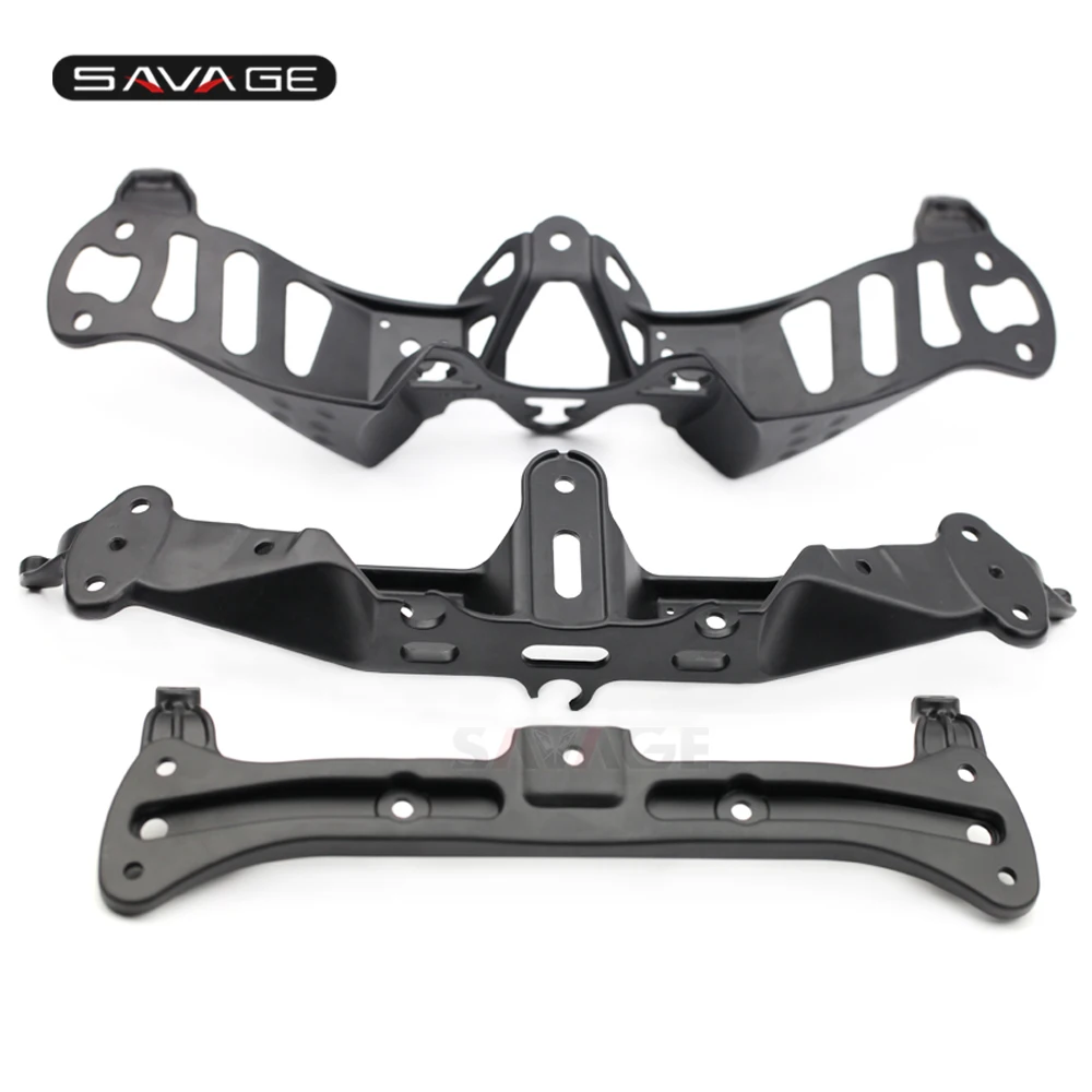 Фар капот обтекатель зеркало Stay кронштейн для Kawasaki Zx-10r Zx10r 2004-2009 05 06 07 08 Аксессуары