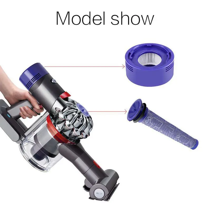 Запасные фильтры HEPA для Dyson V8 и V7 аккумуляторных пылесосов|Запчасти пылесоса| |