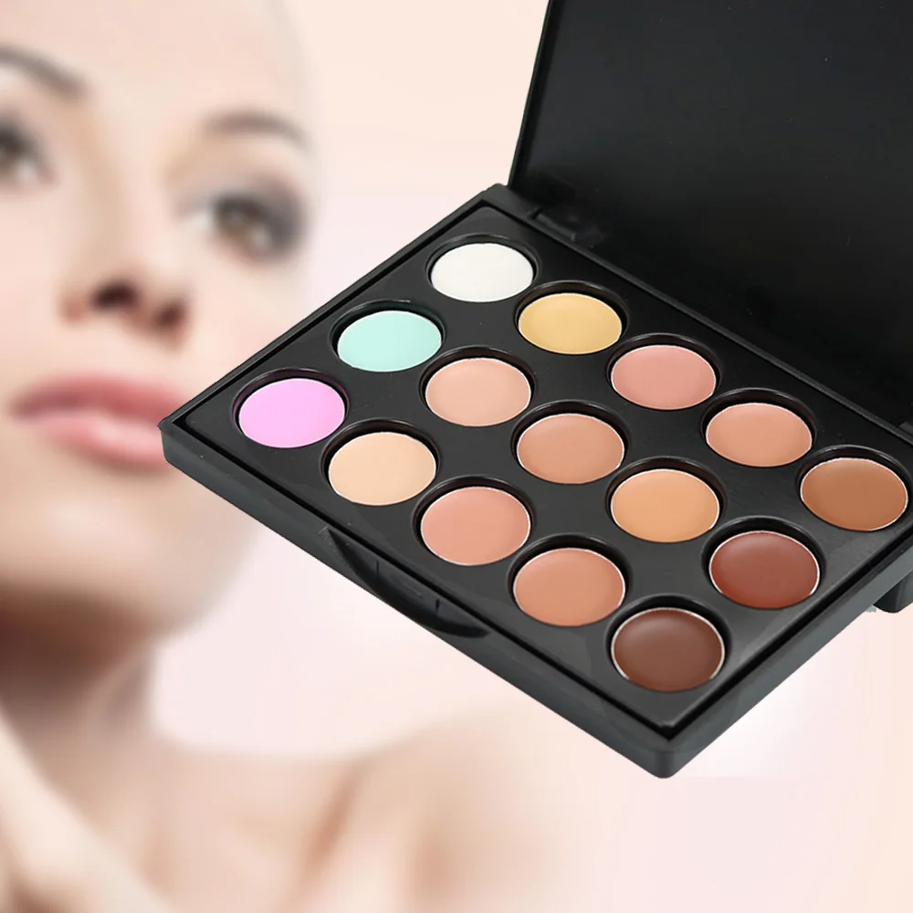 Buy Popfeel Makeup Concealer Palette 15 Colors Contour Face Make Up Corretivo