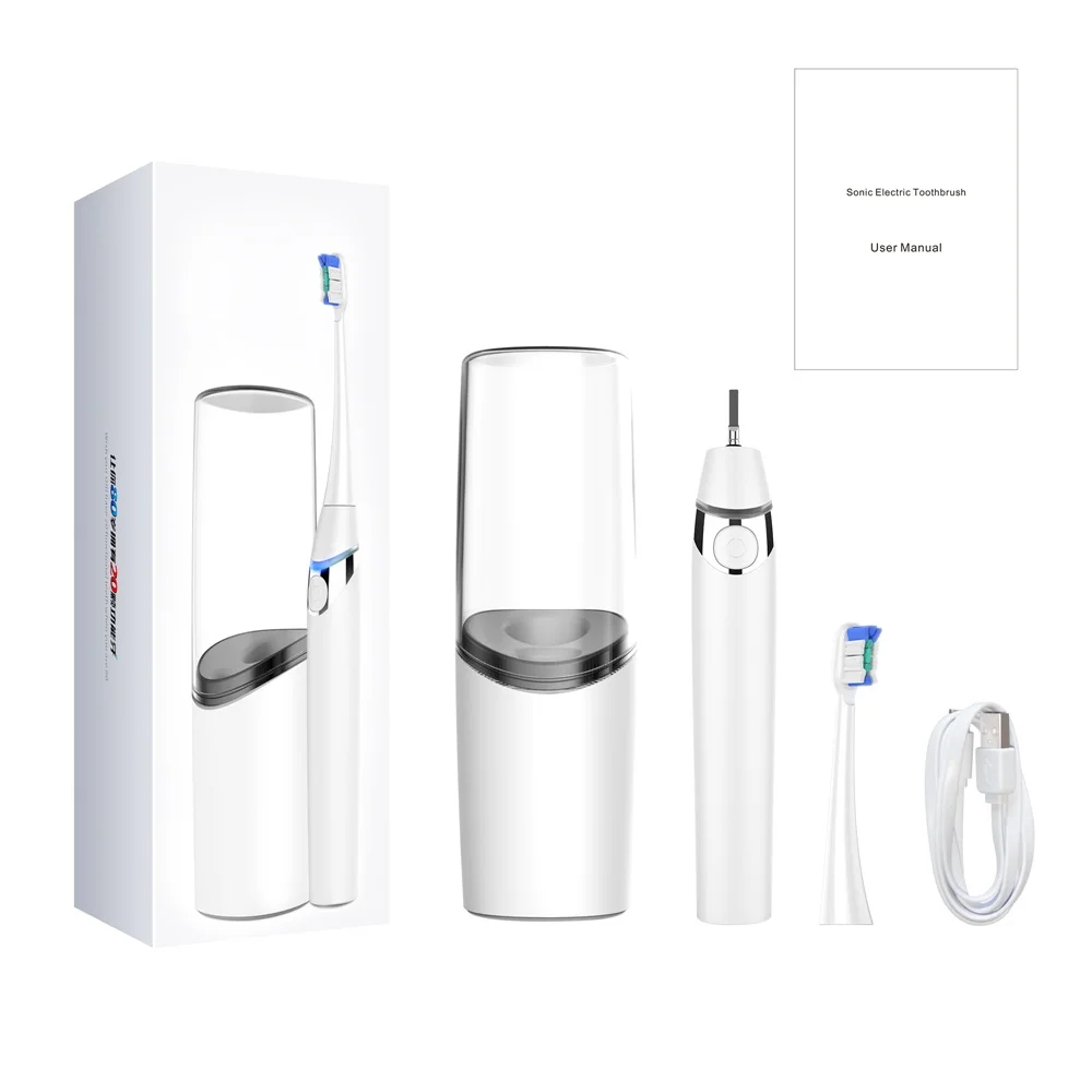 Electric Toothbrush Kit UV Sanitizer Dryer Rinse Cup Portable Adults White Waterproof Sterilization Drying Portable Travel Suit Electric Toothbrush Kit UV Sanitizer Dryer Rinse Cup Portable Adults White Waterproof Sterilization Drying Portable Travel Suit