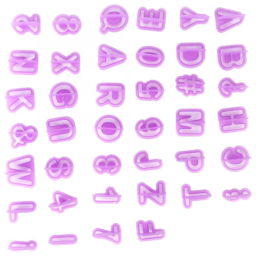 

Silicone Forms 40pcs Letter And Number Chocolate Mold Plastic Molds Cake Maker Printing Mold Russian Piping Tips