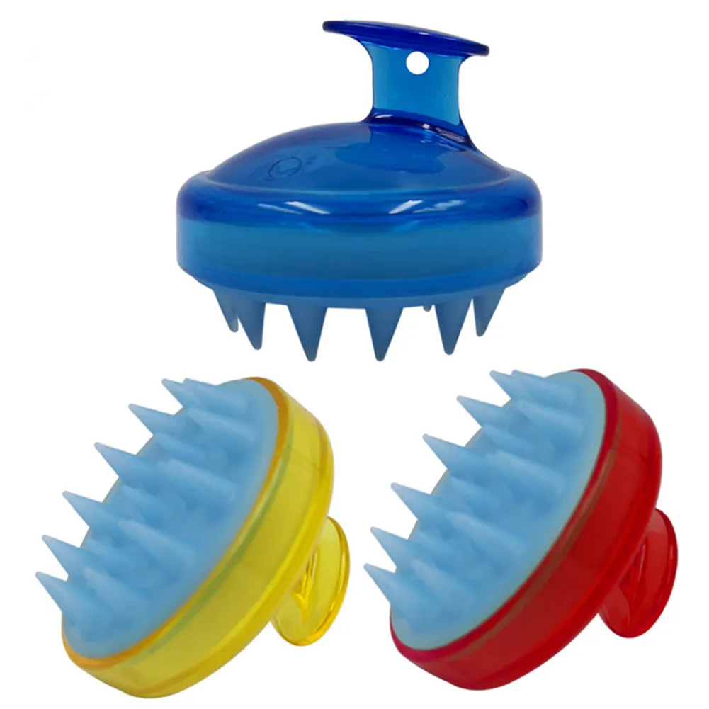 New Baby Hair Washing Brush Home Silicone Scalp Brush Bath Massage