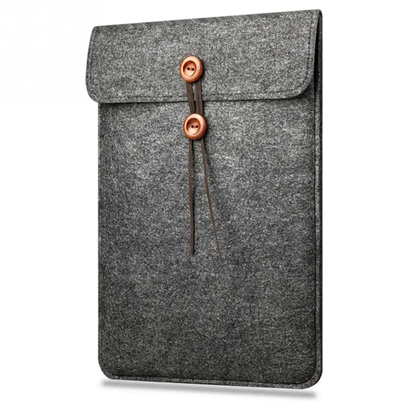 Woolfelt Laptop Bags of Women Men Case 11 12 13 15 Inch Protective Notebook Laptop Pro Case Envelop Bag Laptop Case Cover #121