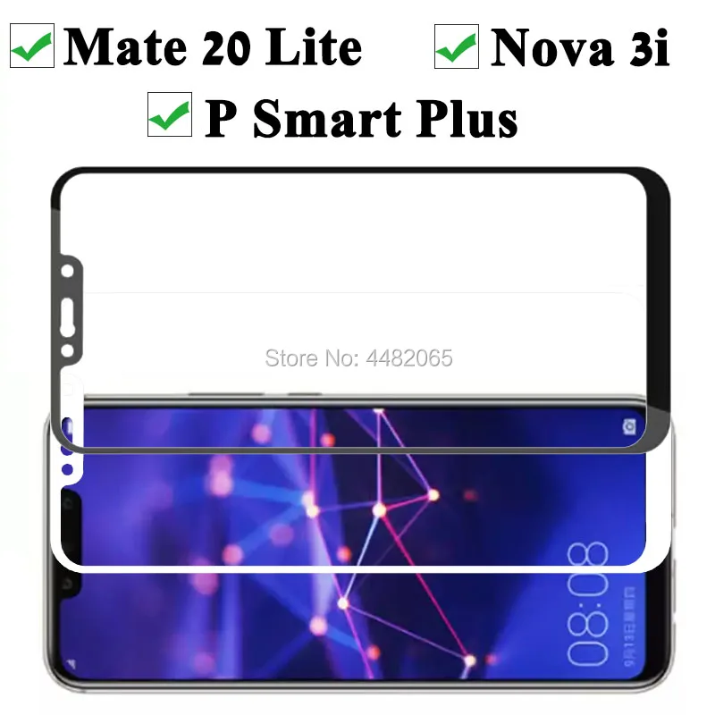 Защитное стекло для Huawei Mate 20 Lite P Smart Plus Nova 3i чехол из закаленного стекла Huawey Mate20 lite Nova3i 3 I I3 пленка|Защитные