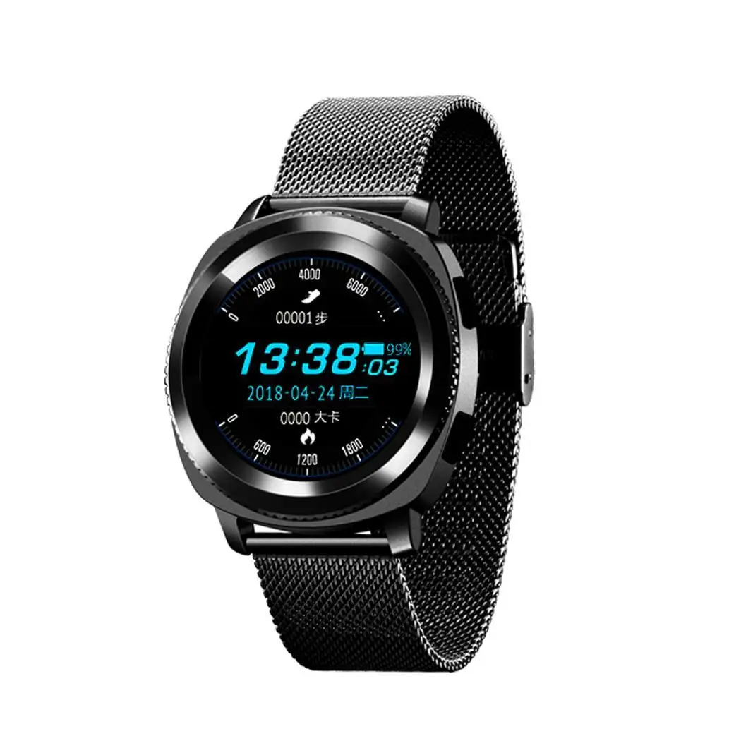 

Waterproof Sedentary Reminder Sleep Heart Rate Monitor Bluetooth Smartwatch