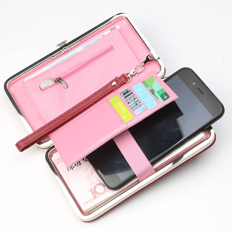 

Ladies Wallet Multi-Function Mobile Phone Bag Clutch Bag Lunch Box Handbag