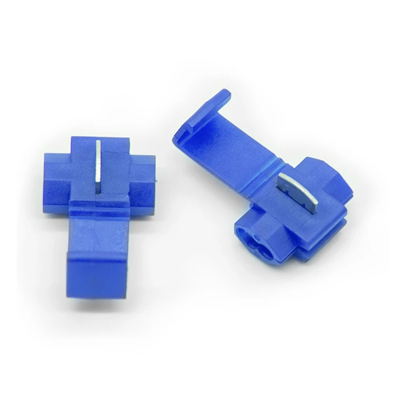 Обжимной наконечник синий быстрый соединитель проводов соединение неразрушительное соединение зажим скотч Замок Quick Splice 1,5-500 мм2(шт