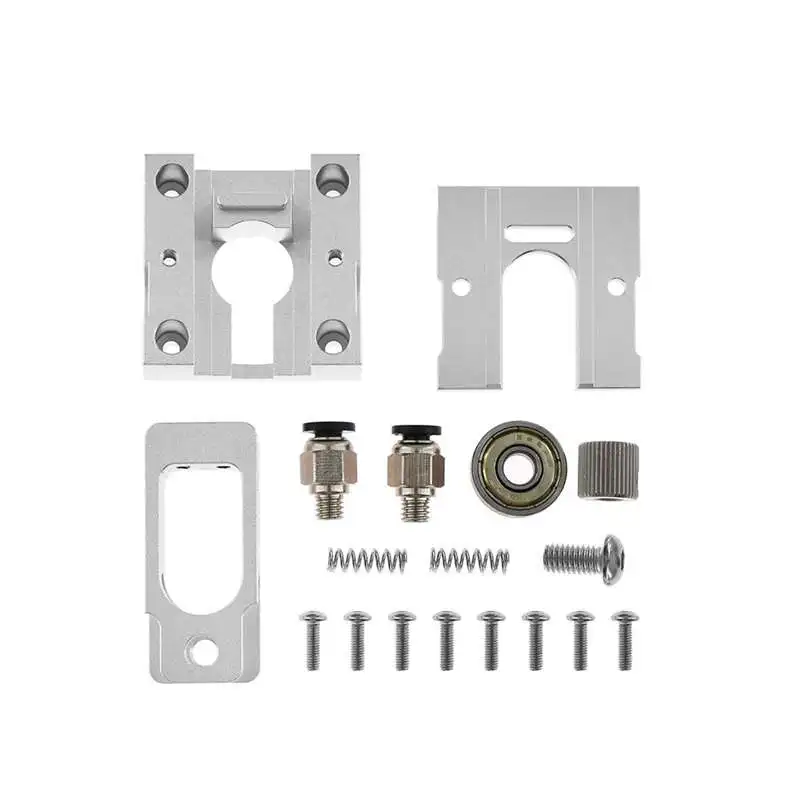 buy 3D Printer Parts All Metal Bulldog Both Mk8 1.75 3.0Mm Filament Fits For J Head Mk8 Extruder Remote Proximity