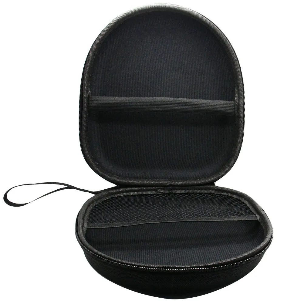 

Portable Hard Case Large Bag Pouch Box Shell Waterproof Headset Carrying Bag (Black)