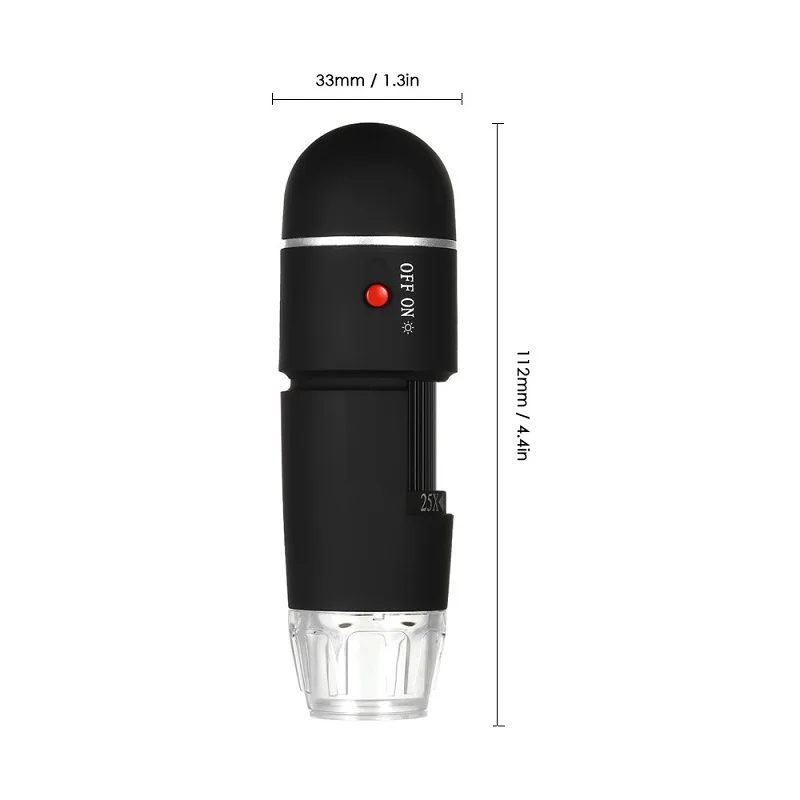 25X-600X USB цифровой микроскоп зум эндоскоп с 8 Светодиодный светильник с подсветкой универсальная подставка 2.0MP USB видео микроскоп камера