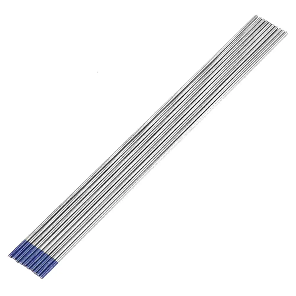 10 шт. WY20 2.0% Yttrium вольфрамовый электрод синий наконечник для TIG сварки 1,6 мм* 175 мм скидка