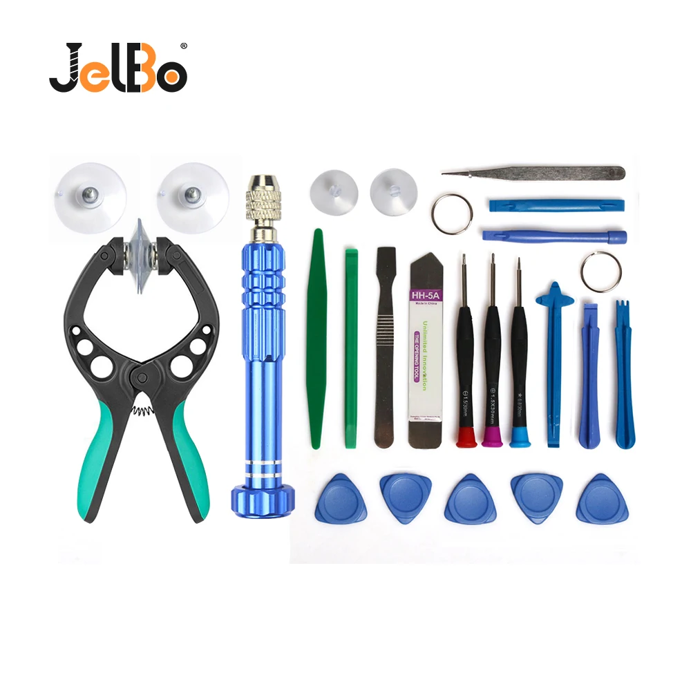 

JelBo LCD Screen Suction Cup Kit Disassembly Hand Tools Cell Phones Opening Pry Repair Tool Mobile Phone Repair Tools Kit