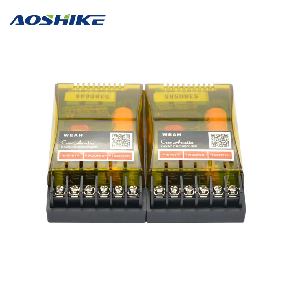 AOSHIKE 2 шт. сторонний автомобильный профессиональный стерео аудио Частотный