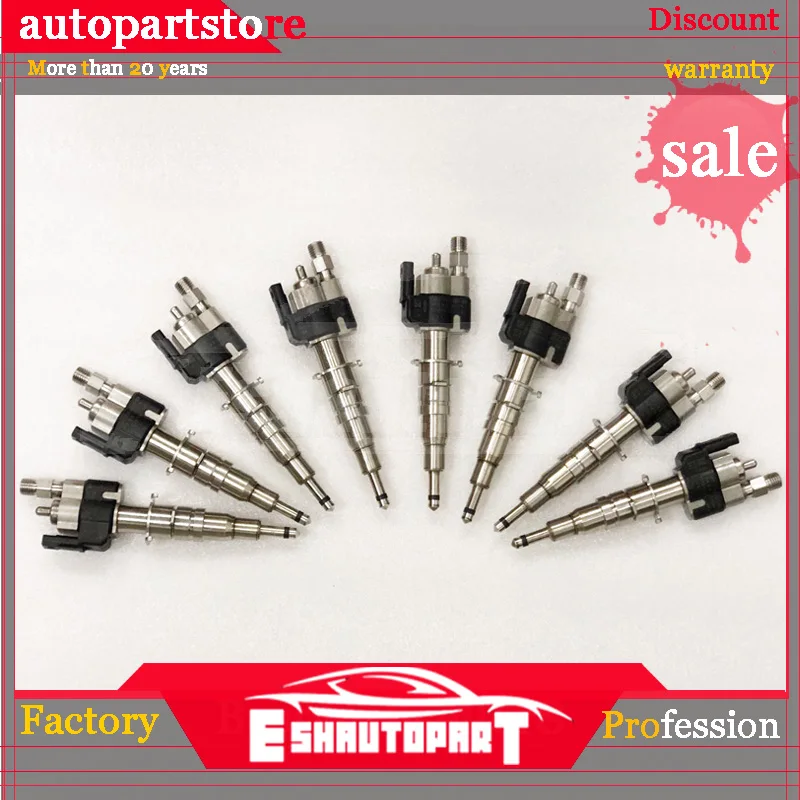 US $275.50 8pc OEM Fuel Injector For BMW N54 135 335 535 550 750 650i 740i X6 1353758526109 OEM Standards Direct Replacement