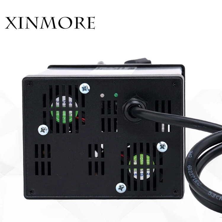 Зарядное устройство XINMORE 84V 10A 9A 8A для литиевых батарей 72V, литий-ионная аккумуляторная батарея для электровелосипеда, блок питания для элект... Зарядное устройство XINMORE 84V 10A 9A 8A для литиевых батарей 72V, литий-ионная аккумуляторная батарея для электровелосипеда, блок питания для элект...