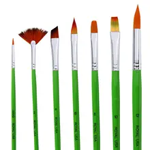 7 шт./компл. ручной работы с изображением белки волос художник Акварельная Краски кисть для акварели товары для рукоделия