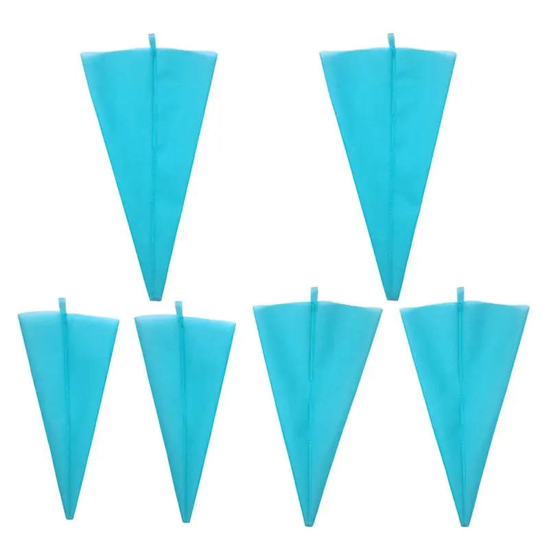 20 Inch Piping Bags Eusable, 2 Pcs Silicone Pasty Bags Set