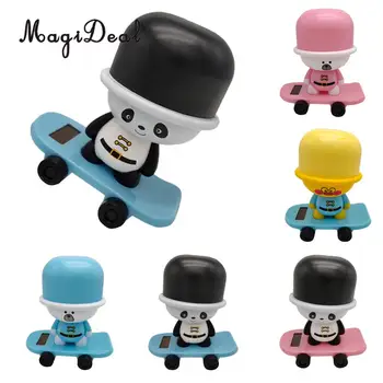 

Solar Power Dancing Animal Model Swing Figure Statue Figurine Kid Science Toy Xmas Gift Home & Car Desk Decor