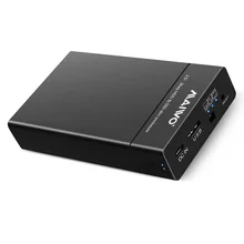 Быстрая скорость 2 отсека USB3.0 HDD корпус двойной 2,5 дюймов жесткий диск Raid корпус хранения RAID0 RAID1 JBOD Windows 10/8/7/XP