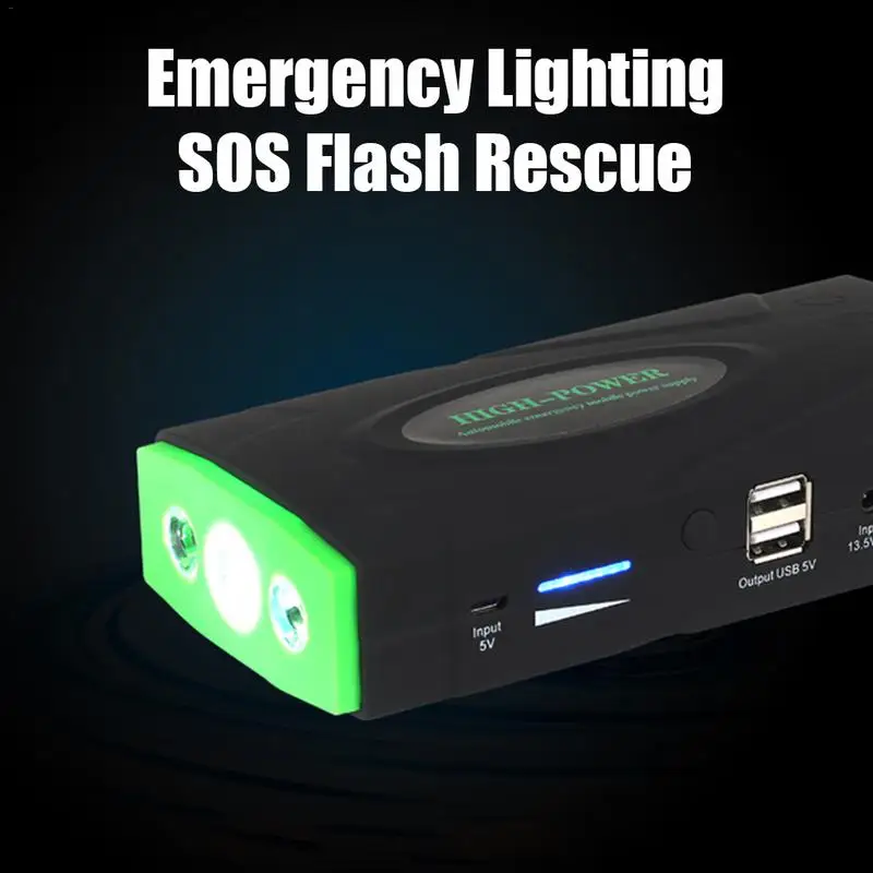 Car Jump Starter 12V Portable Power Pack Auto Battery Booster Car Jump Starter 12V Portable Power Pack Auto Battery Booster