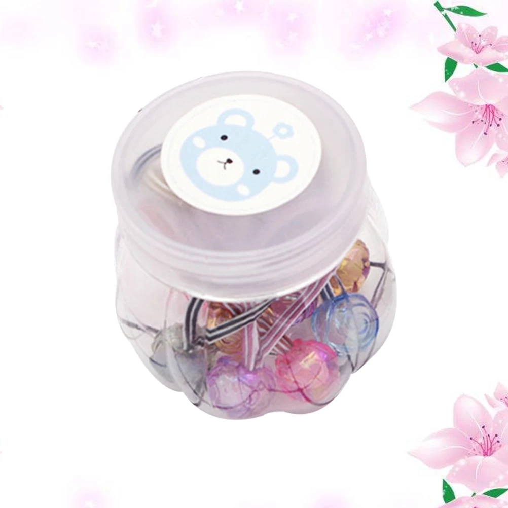 10PCS Hair Ties Candy Color Elastic Cute Hair Ring with Storage Box for Girls 10PCS Hair Ties Candy Color Elastic Cute Hair Ring with Storage Box for Girls