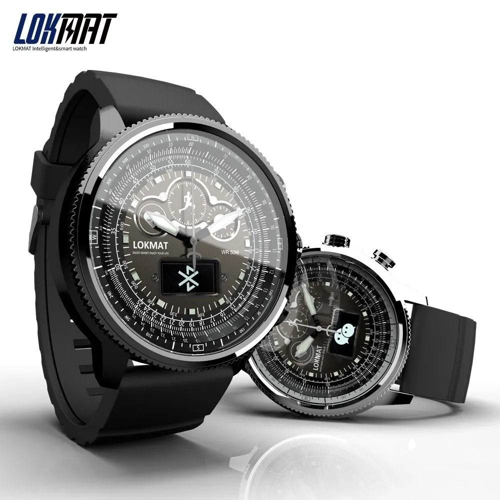 New LOKMAT Smart Watch men Sports Pedometer Bluetooth Waterproof Relogio Call Reminder smartwatch for ios Android phone New LOKMAT Smart Watch men Sports Pedometer Bluetooth Waterproof Relogio Call Reminder smartwatch for ios Android phone