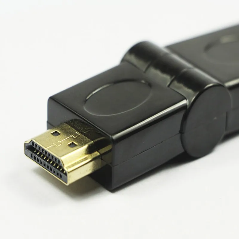 HDMI адаптер Папа мама вращающийся на 180 градусов поворотный правый угловой