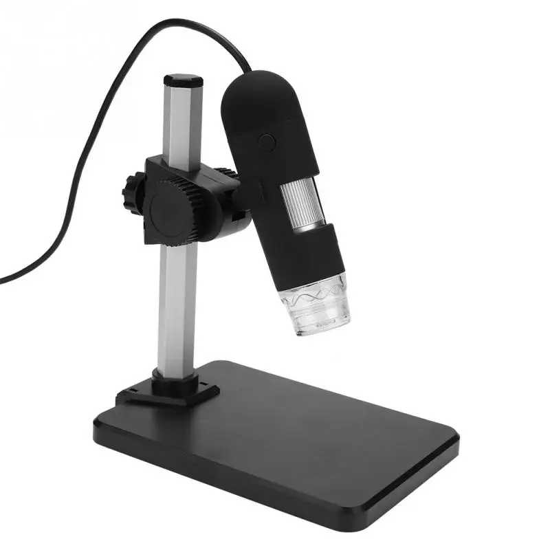 Adjustable AV Output Microscope 2MP Digital Electronic Microscope 800X