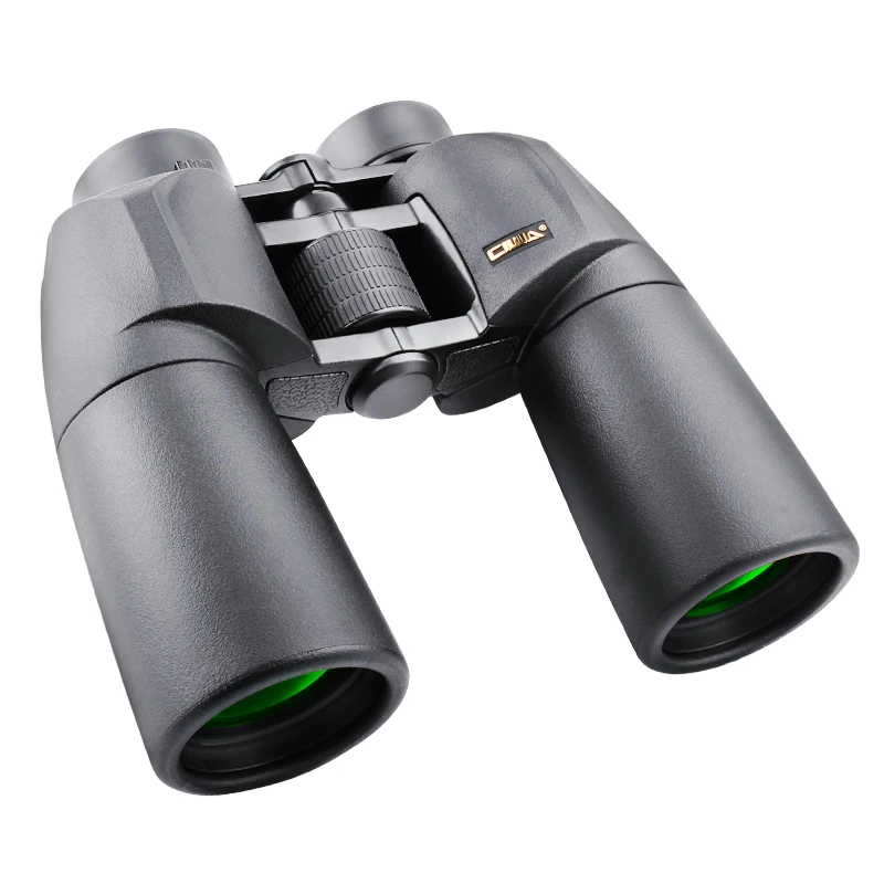 مناظير تلسكوب 10X50 15X50 CIWA منظار ثنائي مقاوم للماء غير للرؤية الليلية المهنية الصيد في الهواء الطلق الرياضية