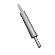 Вертлюги из нержавеющей стали штырь высококачественные гладкие антипригарные мука палка тесто пиццы глина ролик для пасты Кухня Формы для выпечки инструмент для выпечки