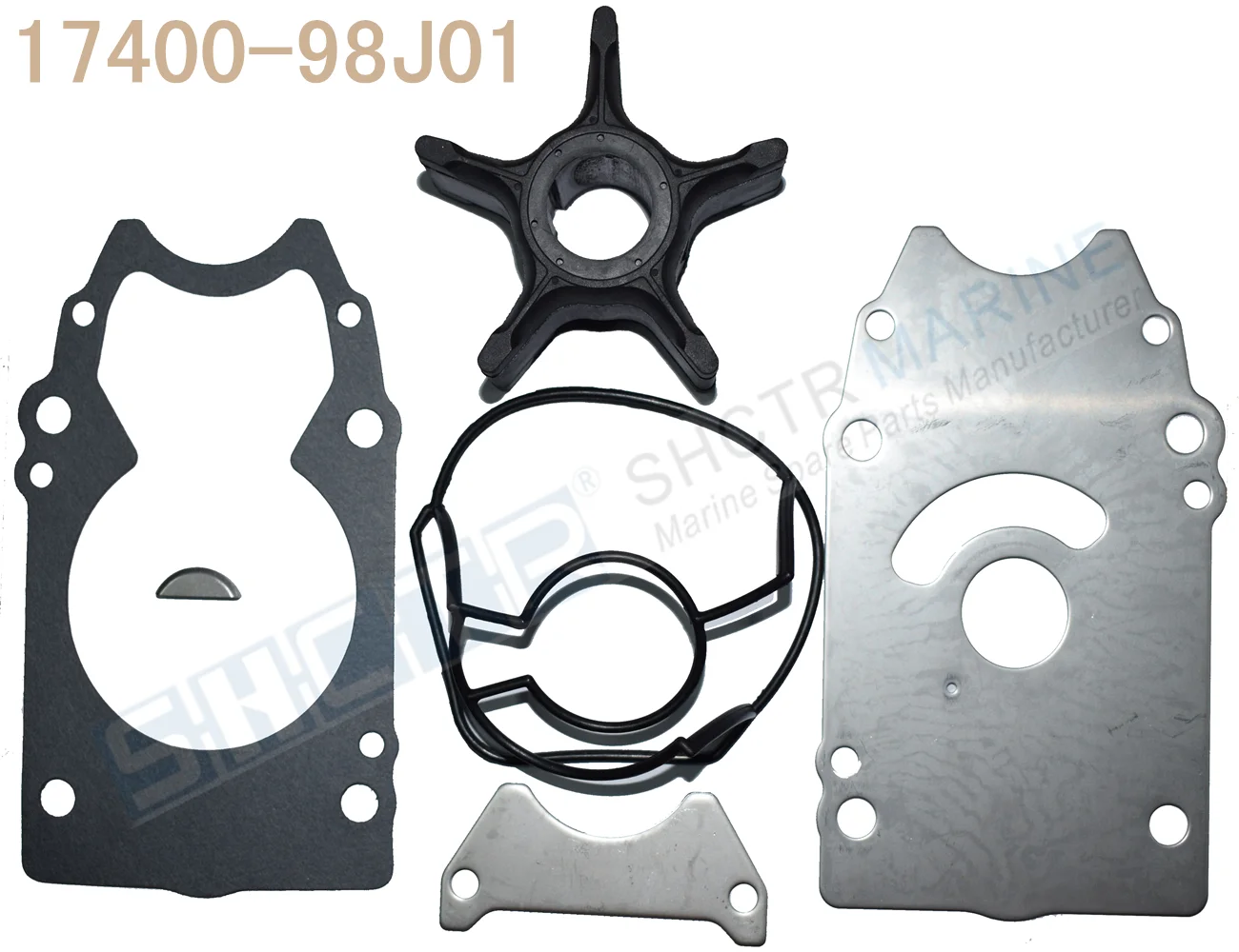 

SHCTR Water Pump Repair Kit for 17400-98J01,18-3267,200/225/250/300HP