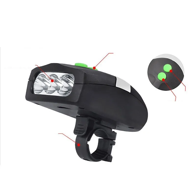 

Horn Automative Lighting Headlights Bicycle Horn Car Bell Belt Lantern Ride Outfit Prepare Bicycle Parts