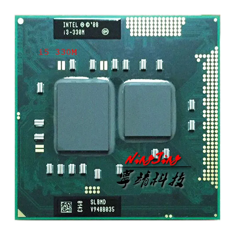 

Intel Core i3-330M i3 330M SLBMD SLBVT 2.1 GHz Dual-Core Quad-Thread CPU Processor 3M 35W Socket G1 / rPGA988A