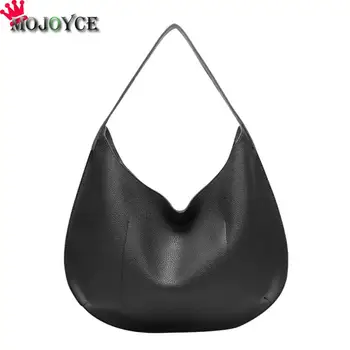 

Solid Color PU Leather Women Handbags Elelegant Laides Hobos Shoulder Bag Female Top-handle Totes Bags Bolsa Feminina
