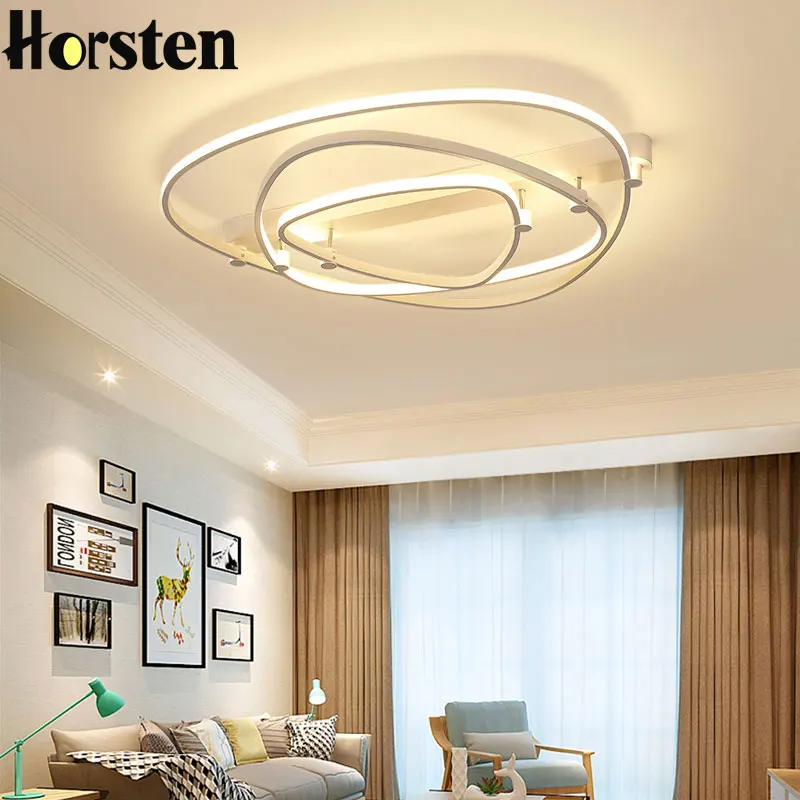 

Led Dimmable Ceiling Lights With Remote Control Acrylic Lamp Ceiling For Bedroom Flush Mount Modern Home Decoration Luminaire