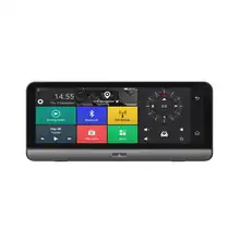 Pieghevole Auto Dvr 8 Pollici Dash Cam Android 5.1 di Navigazione Gps Dual Lens Telecamere Registratore Auto Full Hd 1080 P macchina Fotografica del Precipitare Per