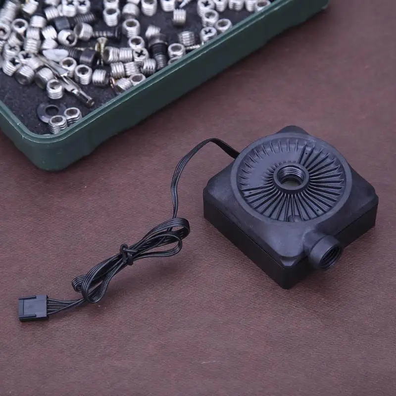 12V Mini Silent water cooling pump for PC water cooling system Support pwm adjustment easy to insta pump Component for PC Parts 12V Mini Silent water cooling pump for PC water cooling system Support pwm adjustment easy to insta pump Component for PC Parts