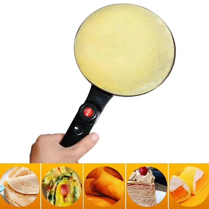 

Automatic Non-stick Pizza Pancake Maker Machine Griddle Electric Baking Pan home waffle breakfast machine pancake pot