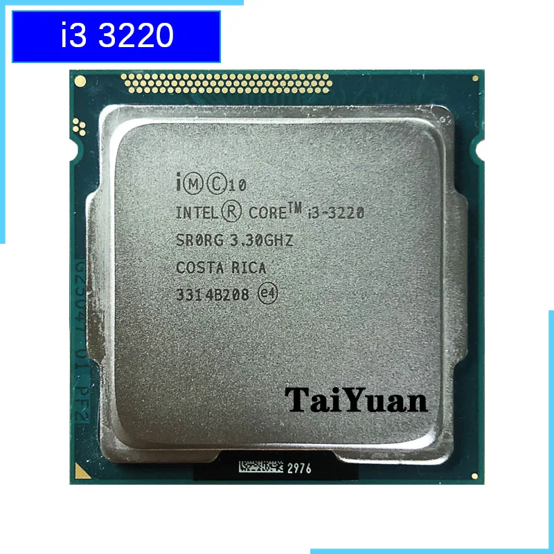 Intel Core I3-3220 I3 3220 3.3 Ghz Dual-core Cpu Processor 3m 55w Lga ...