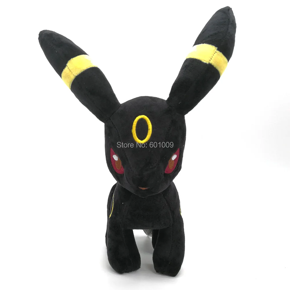 Eevee Umbreon 11-1" 28-30 см, плюшевые куклы для животных, мягкие детские подарки, розничная