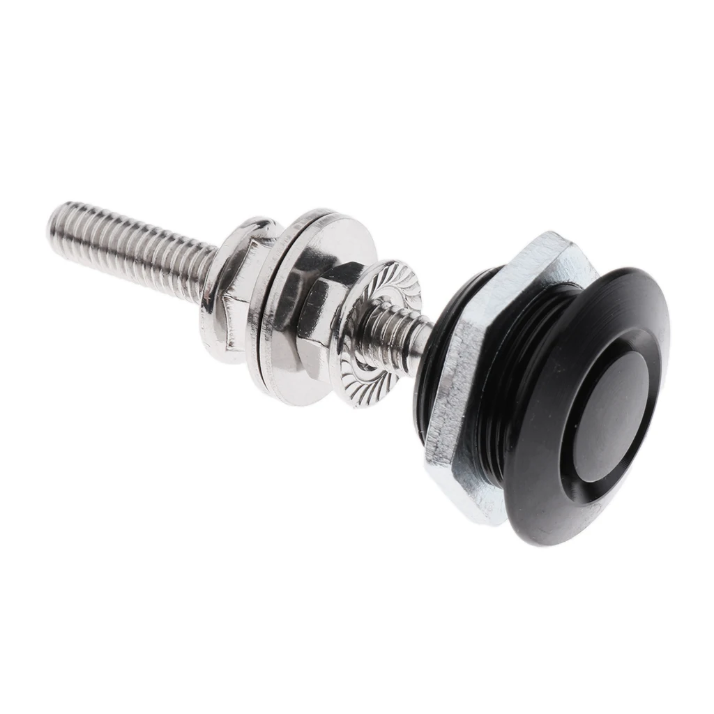 

55mm Black Latch Protector Bonnet Push Button Quick Release Hood Pins Lock ensure product safety stability and durability