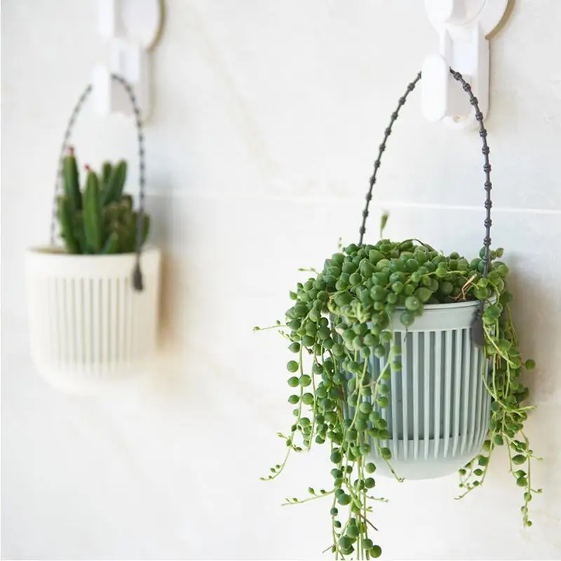 Wall Hanging Succulent Plant Flower Pot Innovative Draping Resin
