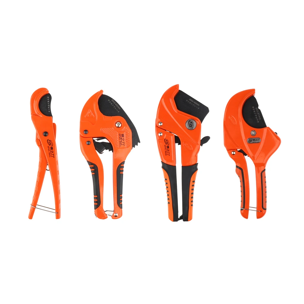 

Set of 4 Plastic Pipe Tube Cutters PTFE Coated Scissors Cutting Tool Kits