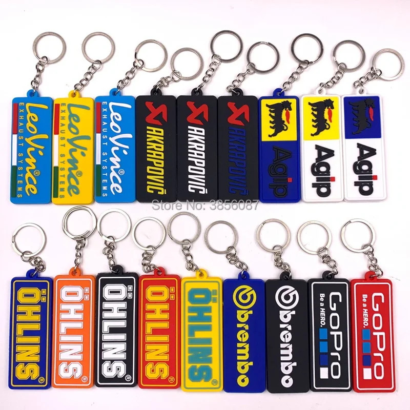 

FASP Double-sided key ring pendant decorative pendant motorcycle accessory logo