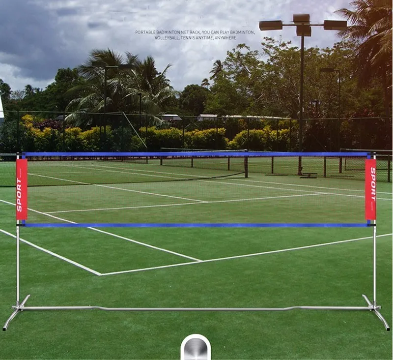 Portable Standard Badminton Net Professional Volleyball Training Square